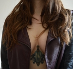 Metallady mit Herz