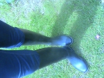 Hol dir meine Reitstiefel ab...